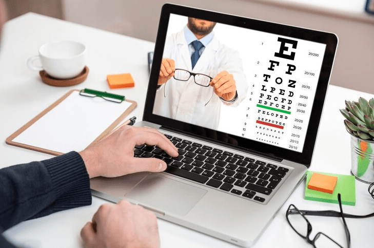 online eye exam booking