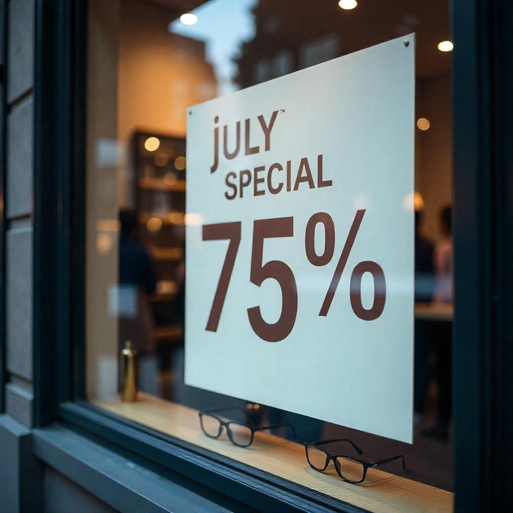 🎉July Special at Rebecca Optical – See More, Save More!