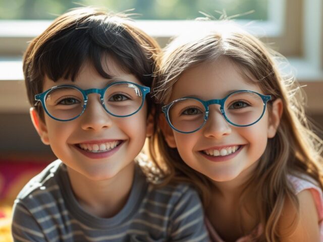 Double the Fun, Double the Style: Back‐to‐School Glasses for Kids – 2 Pairs for $199!